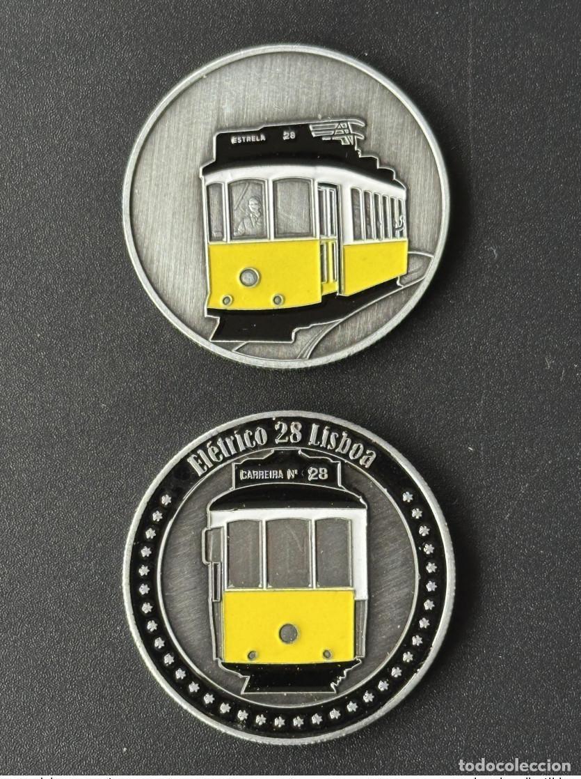 Medallas tem&aacute;ticas: Medalla de recuerdo plateada &laquo;Eletrico 28 Lisboa&raquo;