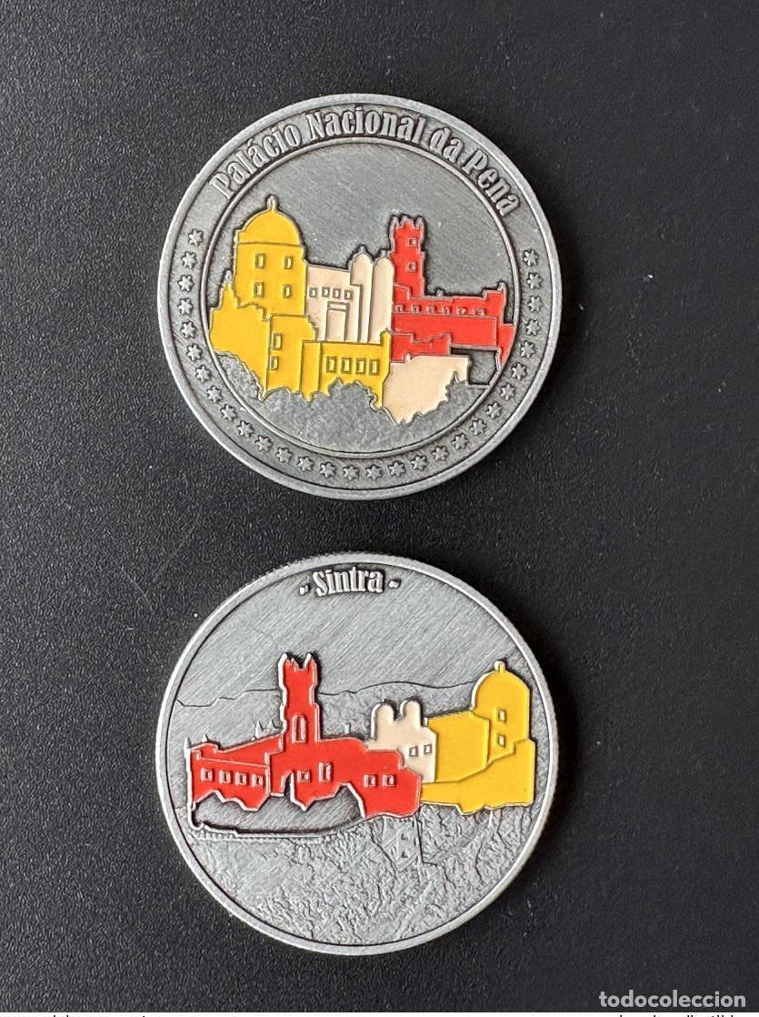 Medallas tem&aacute;ticas: Medalla conmemorativa del &laquo;Palacio Nacional da Pena&raquo; de color plateado