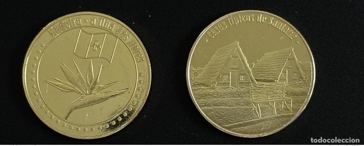 Medalhas tem&aacute;ticas: Medalla recuerdo &rdquo;Ilha das Flores & Casas de Santana&rdquo;