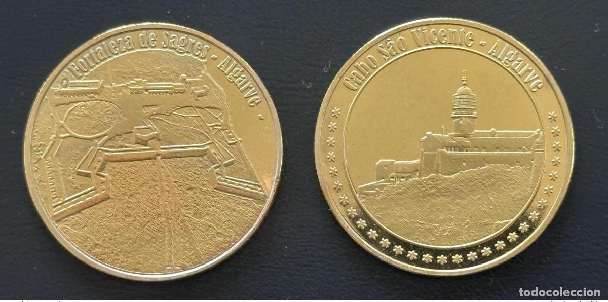 Medallas tem&aacute;ticas: Medalla recuerdo &rdquo;Cabo S. Vicente - Fortaleza Sagres&rdquo;