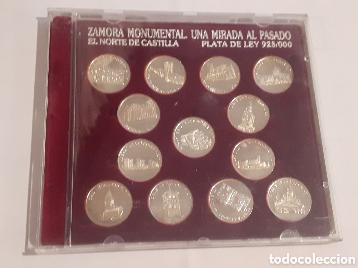 Medallas tem&aacute;ticas: ZAMORA MONUMENTAL. UNA MIRADA AL PASADO. COLECCION 13 MEDALLAS EN PLATA DE LEY 925/1000