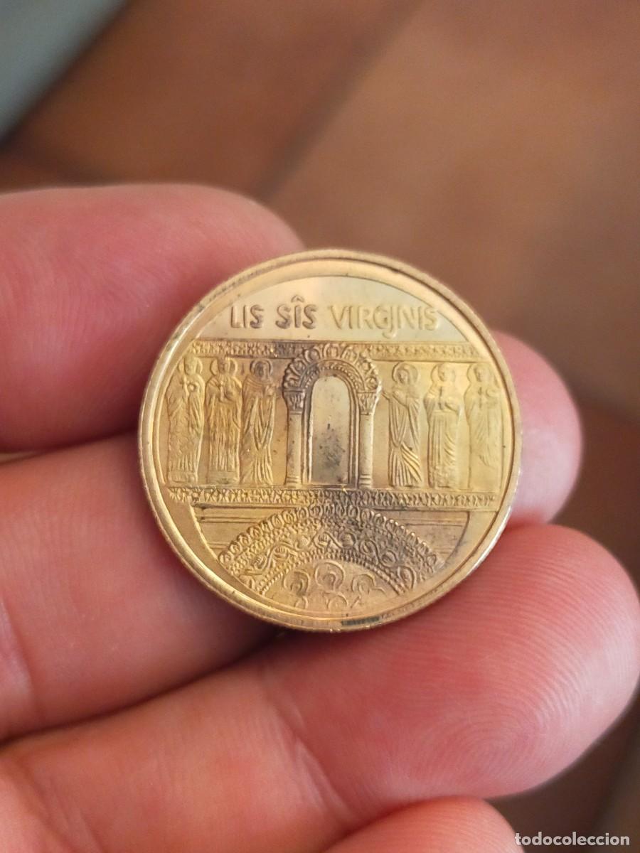 Medallas tem&aacute;ticas: MONEDA TOKEN JETON EXONUMIA MEDALLA LIS SIS VIRGINIS CIVIDAT DUCAT DAL FRIUL MUY BUENA CONSERVACION
