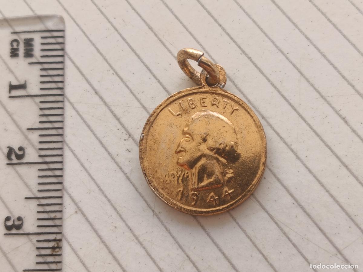 Medallas tem&aacute;ticas: Estados Unidos. USA. Liberty. Medallita