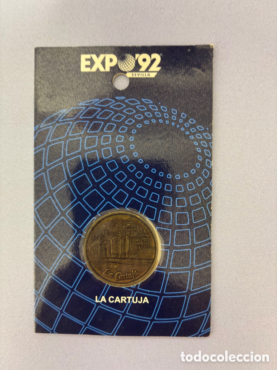 Medallas tem&aacute;ticas: Moneda conmemorativa expo 92, la cartuja. Nueva, sin abrir.
