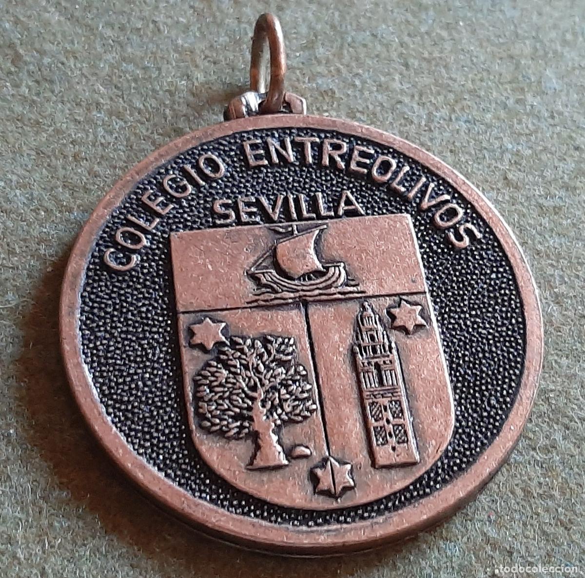 Medallas tem&aacute;ticas: MEDALLA COLEGIO ENTREOLIVOS - SEVILLA