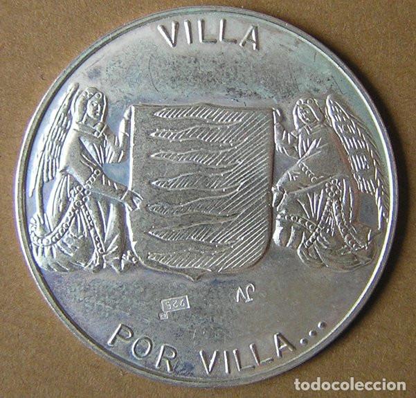 Medallas tem&aacute;ticas: MEDALLA DE PLATA 925 - VALLADOLID EN CASTILLA