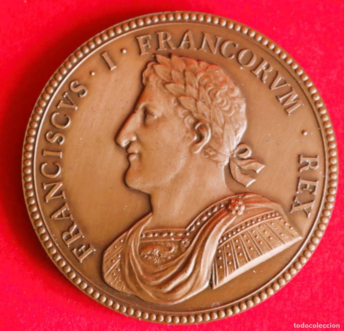 Medallas tem&aacute;ticas: Medalla &laquo;FRANCISCVS I FRANCORUM REX&raquo; Bronze 1969