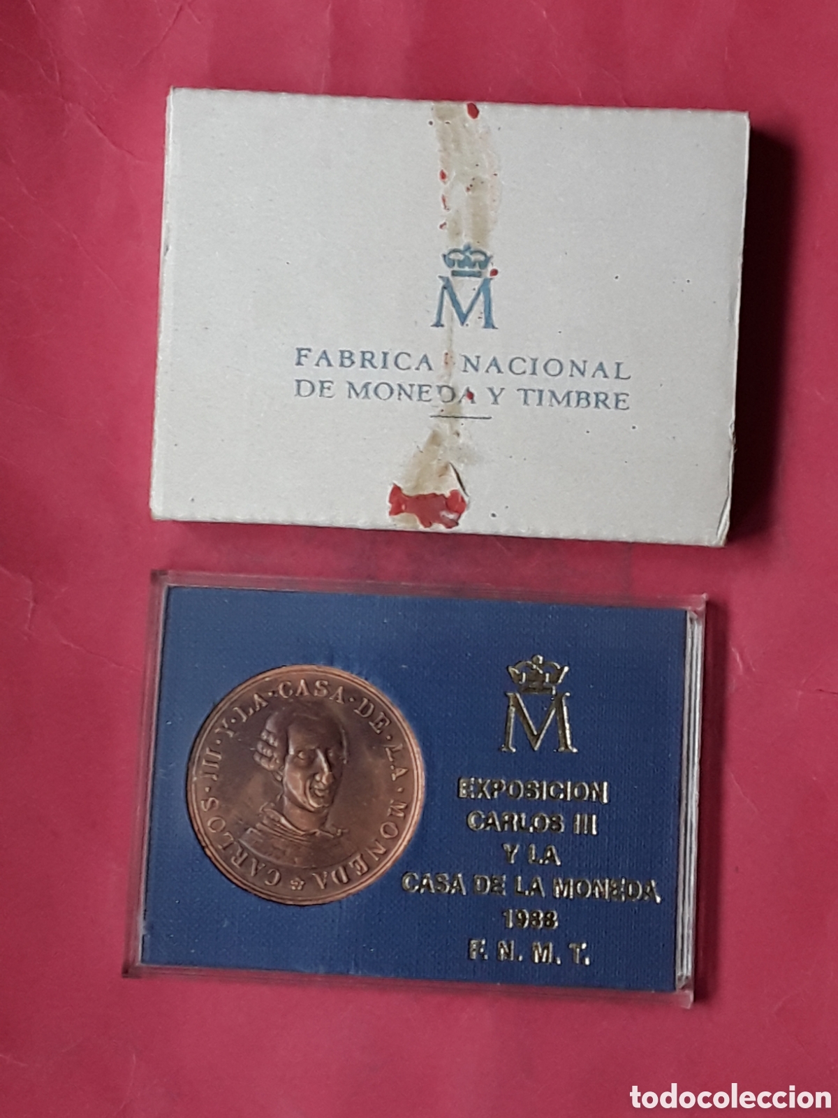 Medallas tem&aacute;ticas: MEDALLA COBRE 1988 BICENTENARIO CARLOS III. FNMT