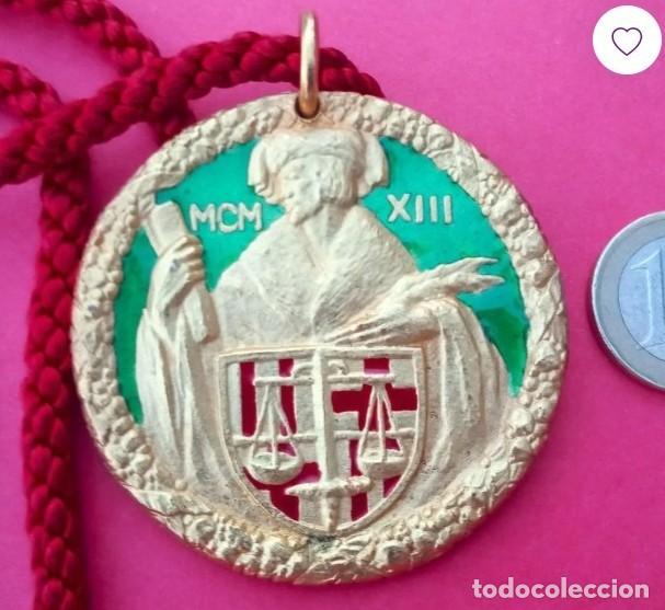 Medallas tem&aacute;ticas: Medalla Colegio de Abogados de Barcelona.