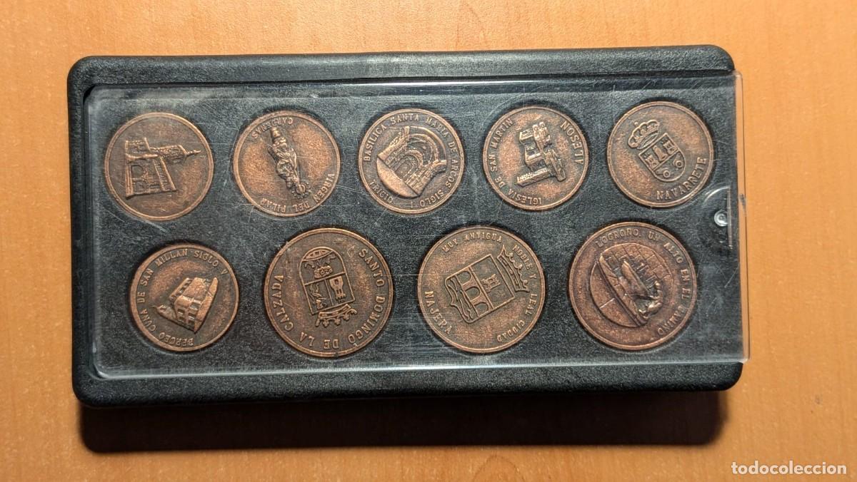 Medallas tem&aacute;ticas: NUMULITE F0271 En ruta hacia Santiago de Compostela H&aacute;gase con la colecci&oacute;n documental Medallas ?