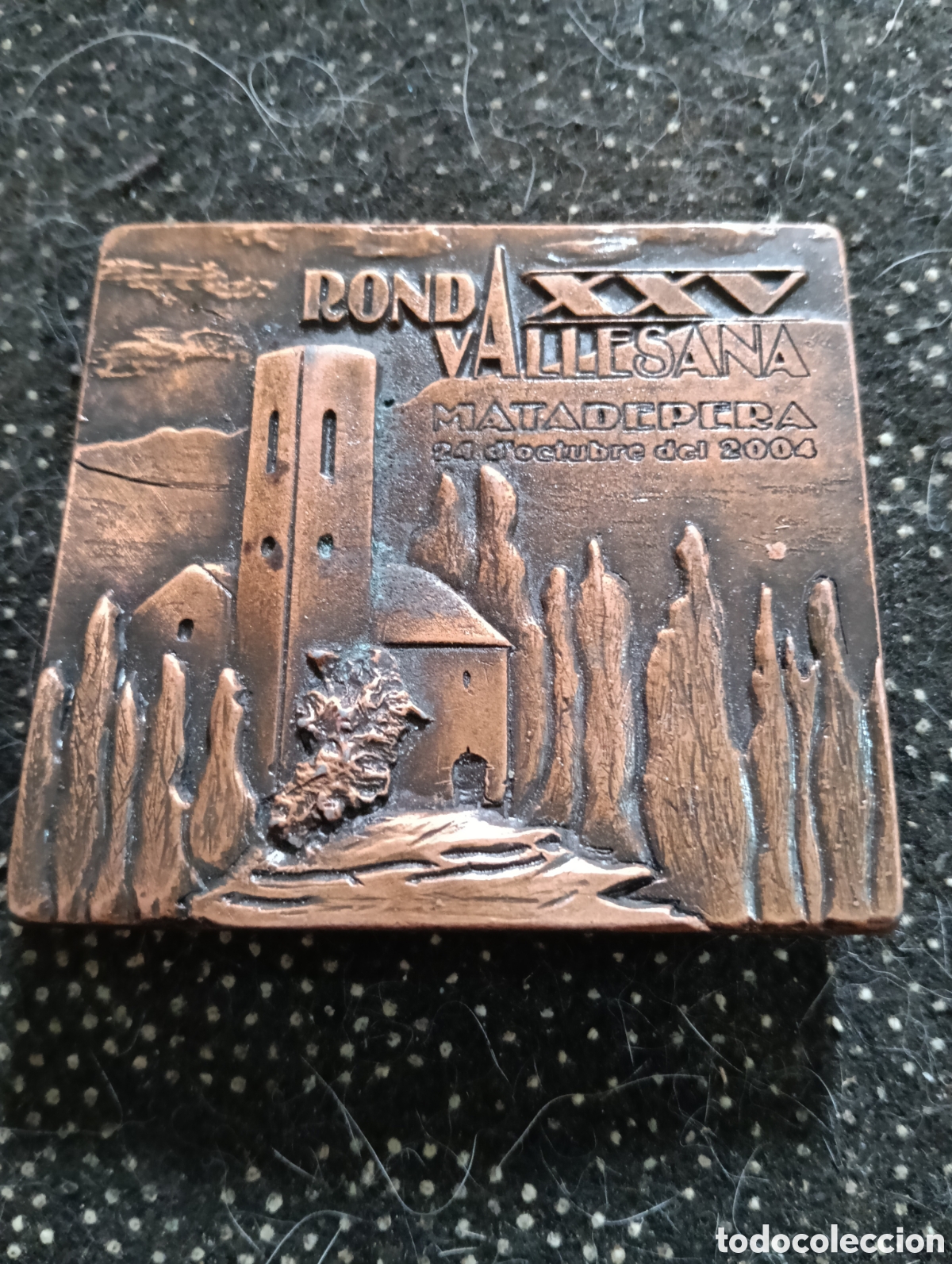Medallas tem&aacute;ticas: Medalla de la XXV Ronda Vallesana celebrada en Matadepera el 24 de octubre de 2004