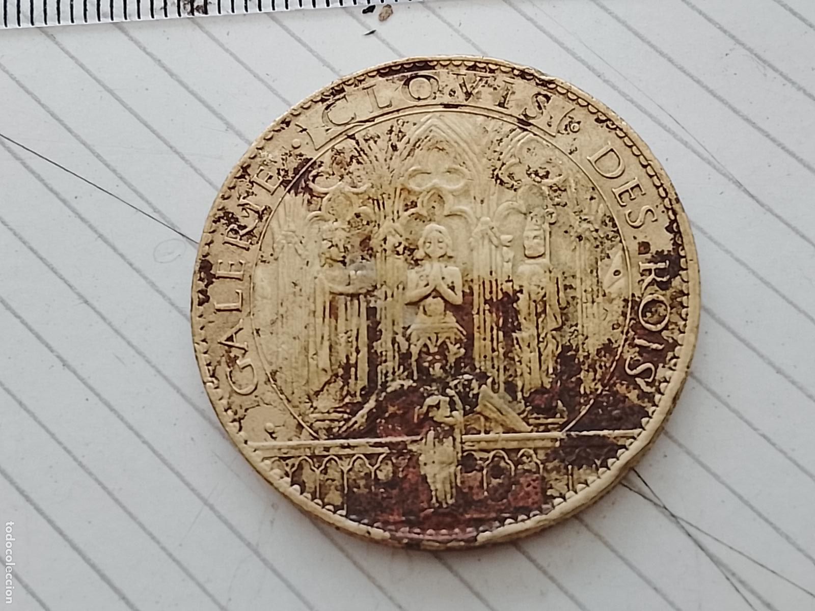 Medallas tem&aacute;ticas: Notre Dame de Reims. Monnaie de Paris. Medalla