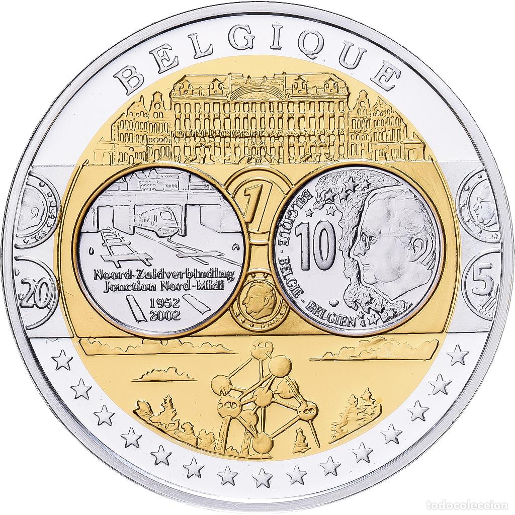 Medallas tem&aacute;ticas: [#1529922] B&eacute;lgica, medalla, Europa, Plata, FDC