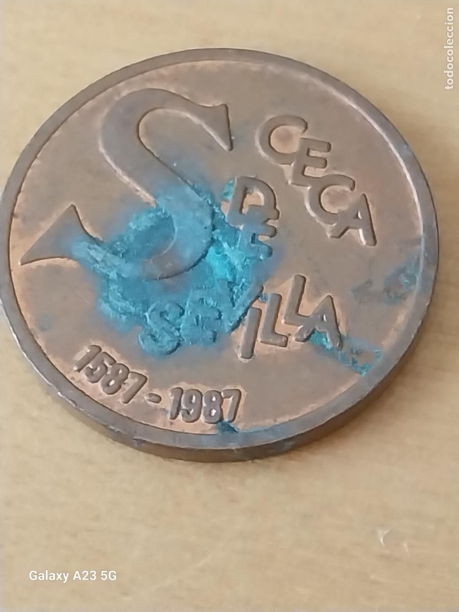 Medallas tem&aacute;ticas: CECA SEVILLA FNMT 1988 MONEDA MEDALLA CONMEMORATIVA 3CMS