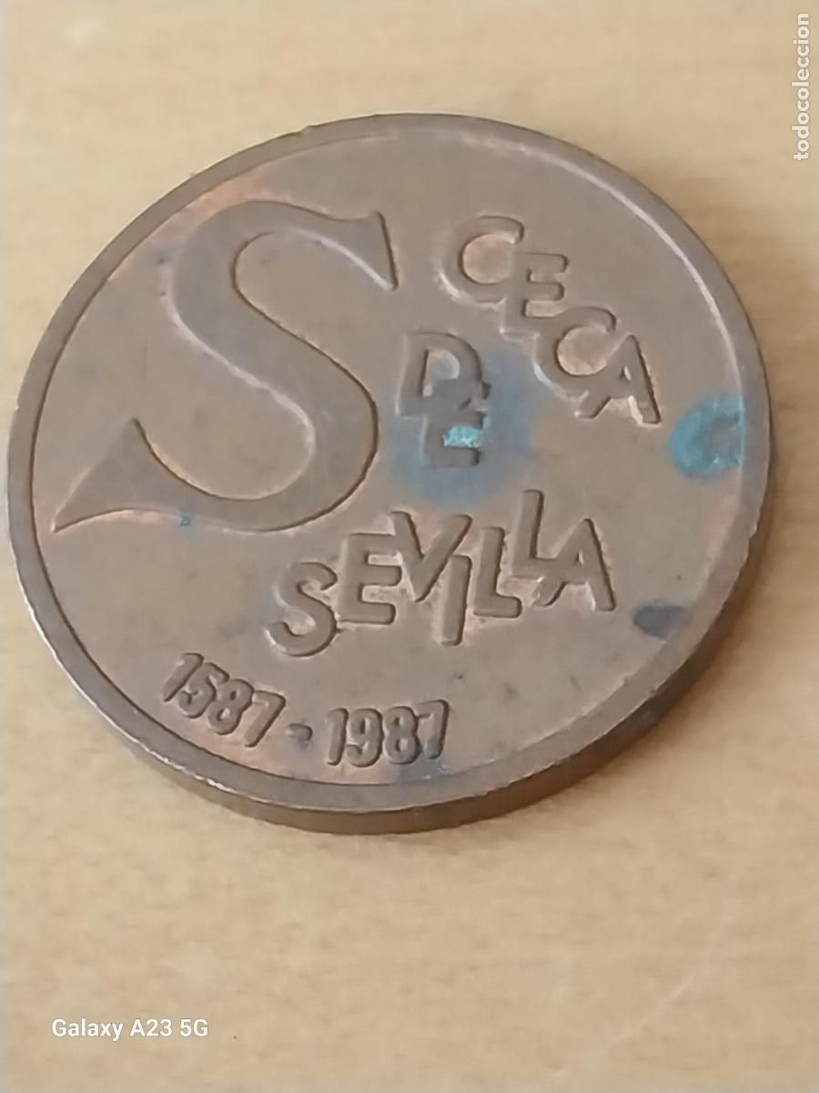 Medallas tem&aacute;ticas: CECA SEVILLA FNMT 1988 MONEDA MEDALLA CONMEMORATIVA 3CMS ***