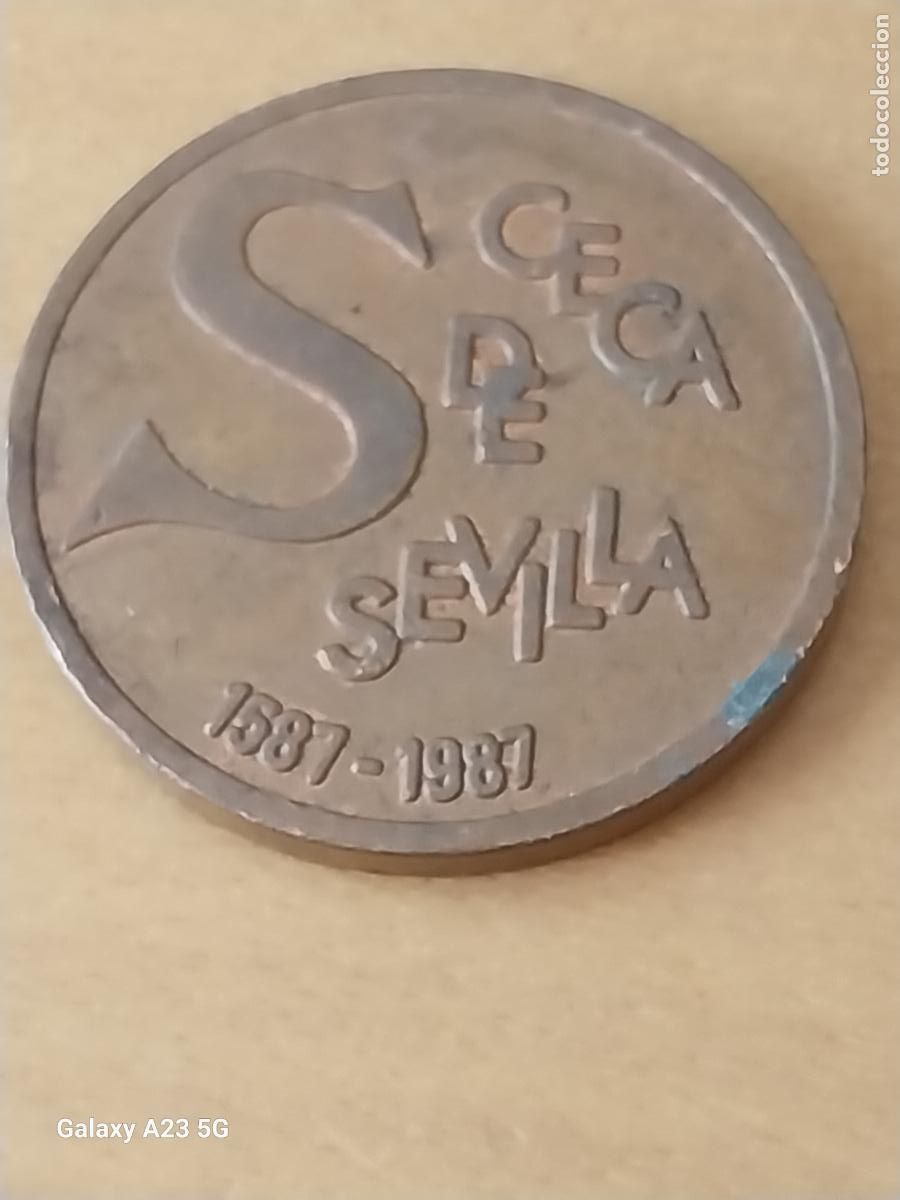 Medallas tem&aacute;ticas: CECA SEVILLA FNMT 1988 MONEDA MEDALLA CONMEMORATIVA 3CMS **