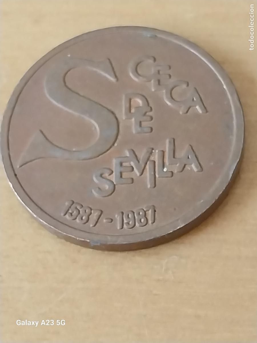 Medallas tem&aacute;ticas: CECA SEVILLA FNMT 1988 MONEDA MEDALLA CONMEMORATIVA 3CMS *