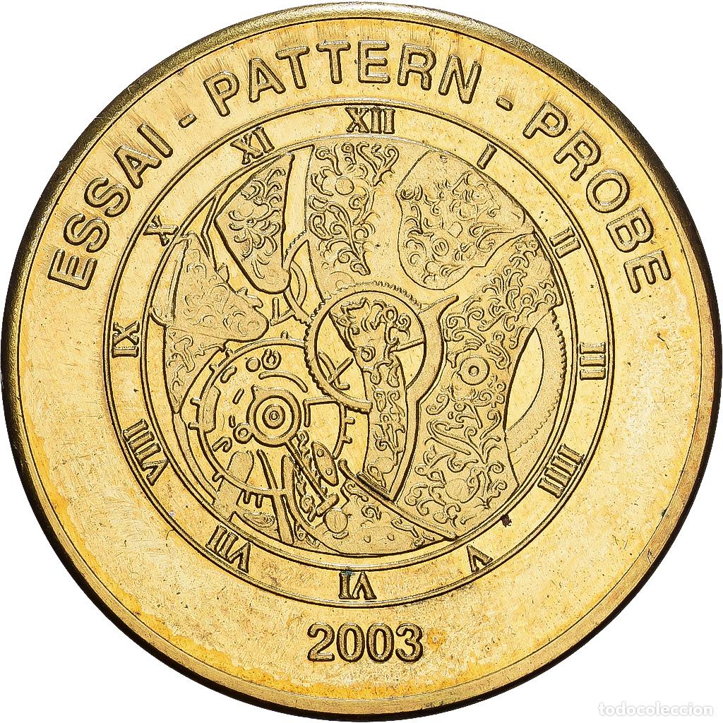 Medallas tem&aacute;ticas: [#1252422] Suiza, medalla, 2003, laiton, BC