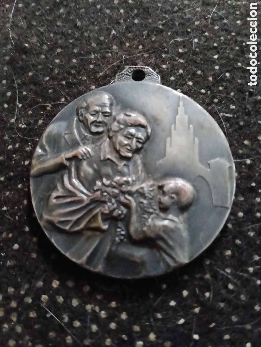 Medallas tem&aacute;ticas: Medalla Club de Jubilados de San Jordi Homenaje a los 80 a&ntilde;os