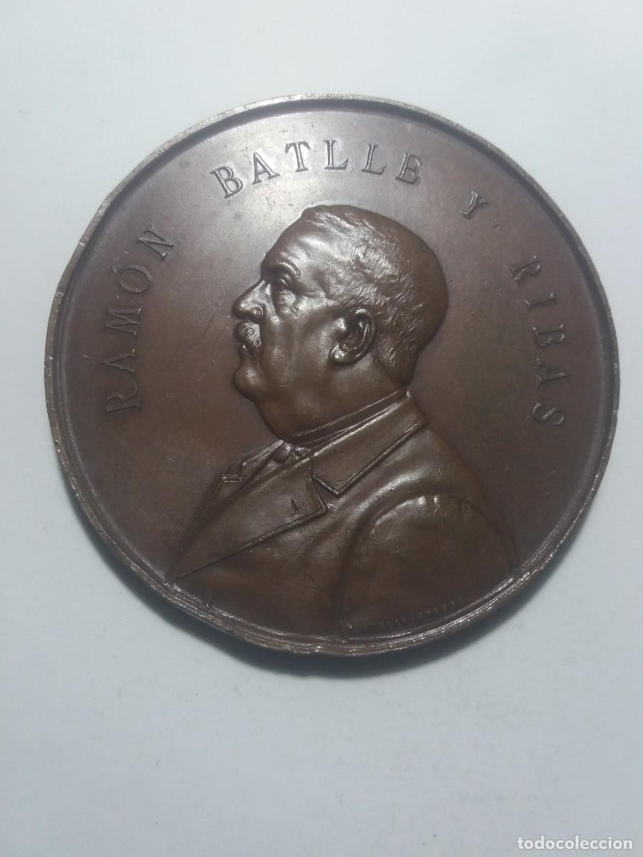 Medallas tem&aacute;ticas: Medalla RAMON BATLLE RIBAS 14 Junio 1903