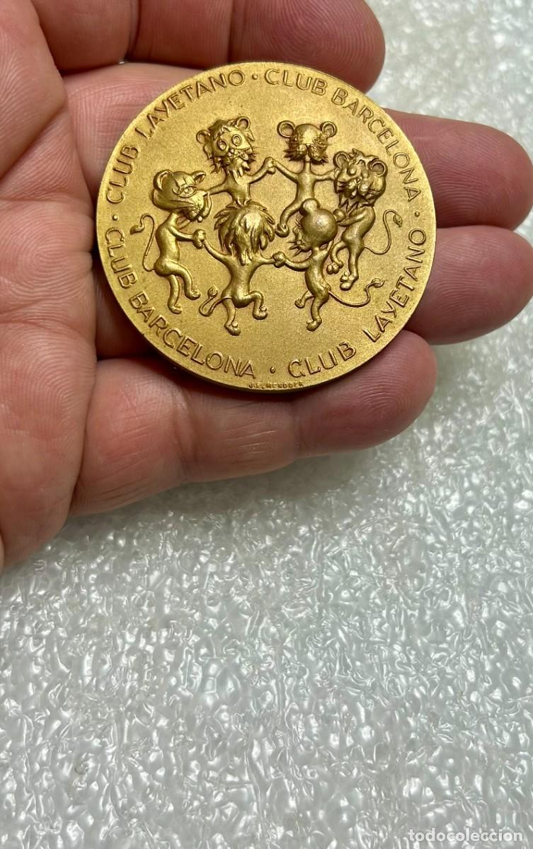 Medallas tem&aacute;ticas: 4267.Medalla III Convenci&oacute;n Nacional de Club de Leones de Espa&ntilde;a CLUB LAYETANO (Barcelona)