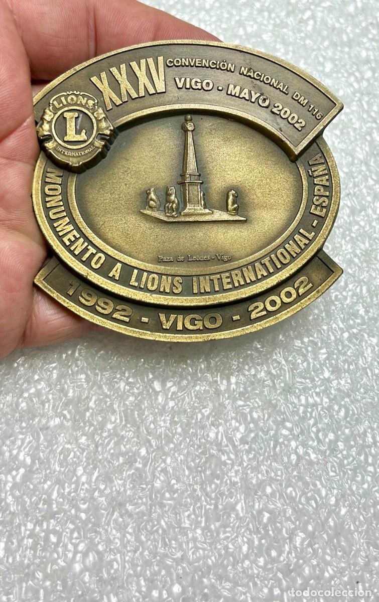 Medallas tem&aacute;ticas: 4270.Medalla de la XXXV Convenci&oacute;n Nacional del Distrito M&uacute;ltiple 116 de Lions Clubs International