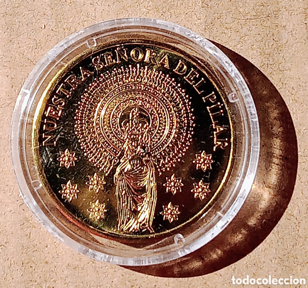 Medallas tem&aacute;ticas: Medalla Nuestra Se&ntilde;ora del Pilar ( 2 ) Zaragoza - Arag&oacute;n.