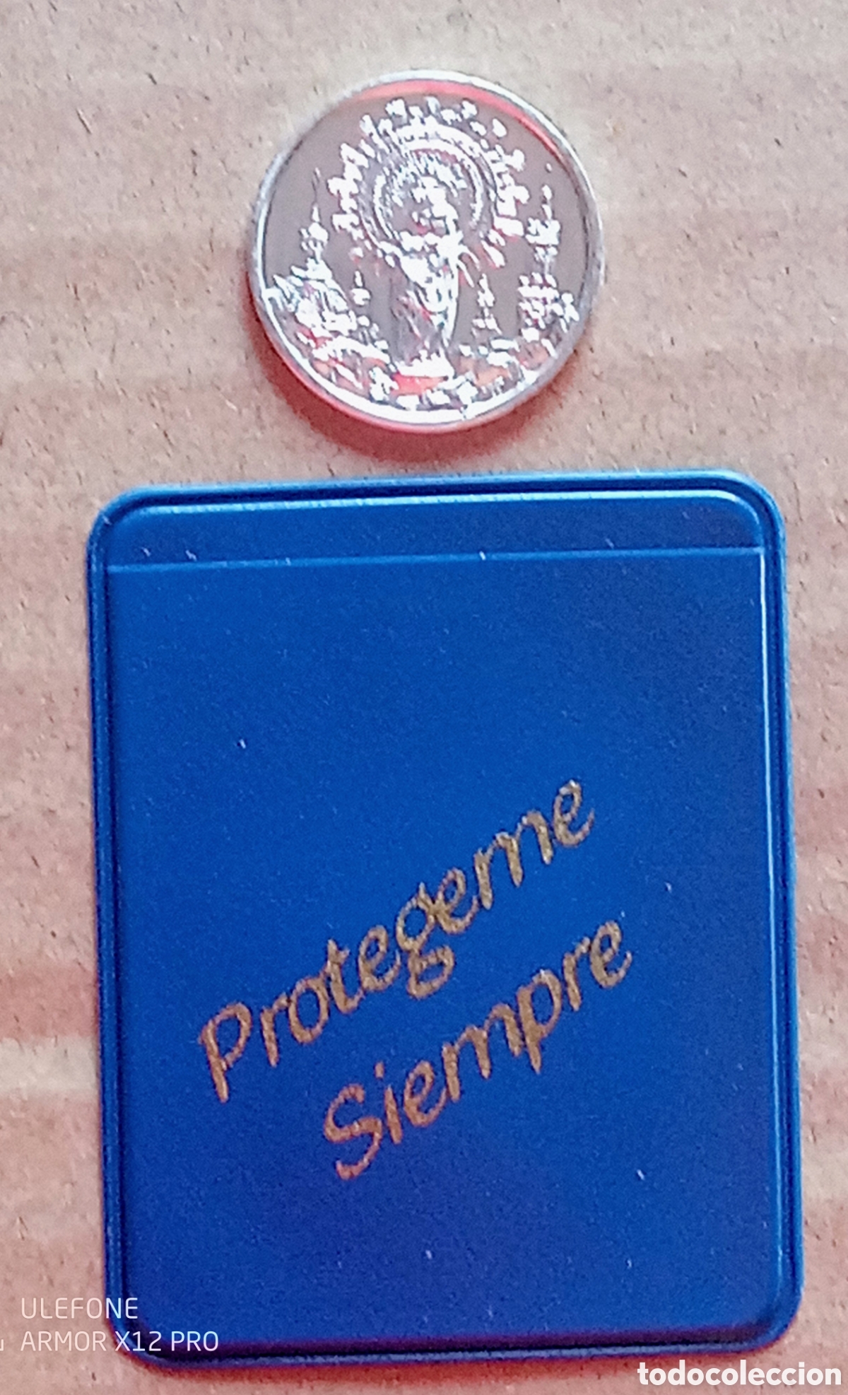 Medallas tem&aacute;ticas: Medalla Prot&eacute;geme Siempre - Virgen del Pilar.