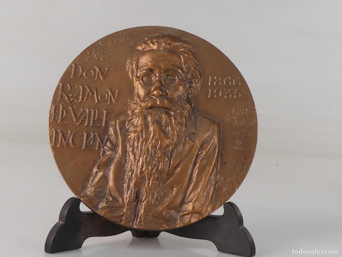 M&eacute;dailles th&eacute;matiques: MEDALLA - DON RAMON VALLE INCLAN