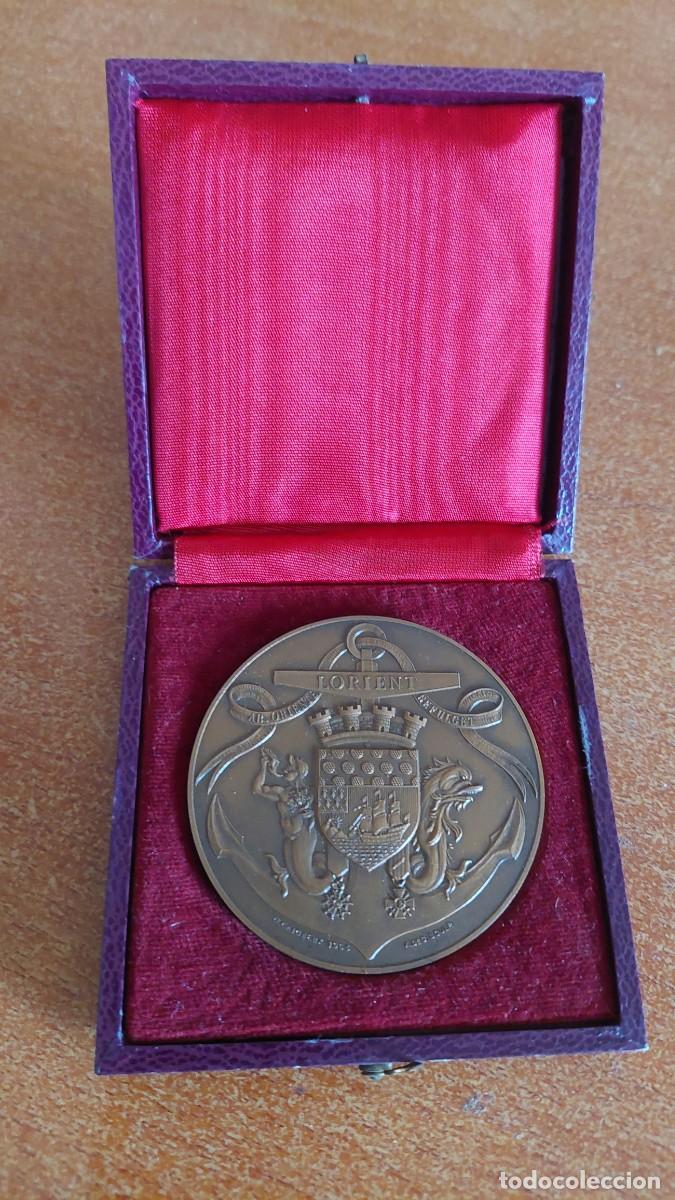Medallas tem&aacute;ticas: Antigua medalla de Lorient Francia