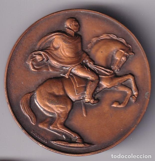 Thematische Medaillen: MEDALLA DE LA COMISION NACIONAL DE HOMENAJE A. ARTIGAS DEL A&Ntilde;O 1950 DE 5cm DE DIAMETRO