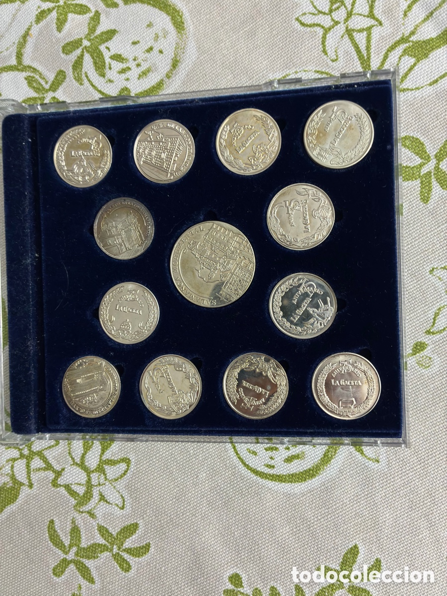 Thematic medals: Colecci&oacute;n Numism&aacute;tica &rdquo;La Gaceta de Salamanca&rdquo; - 75 Aniversario. 18 medallas