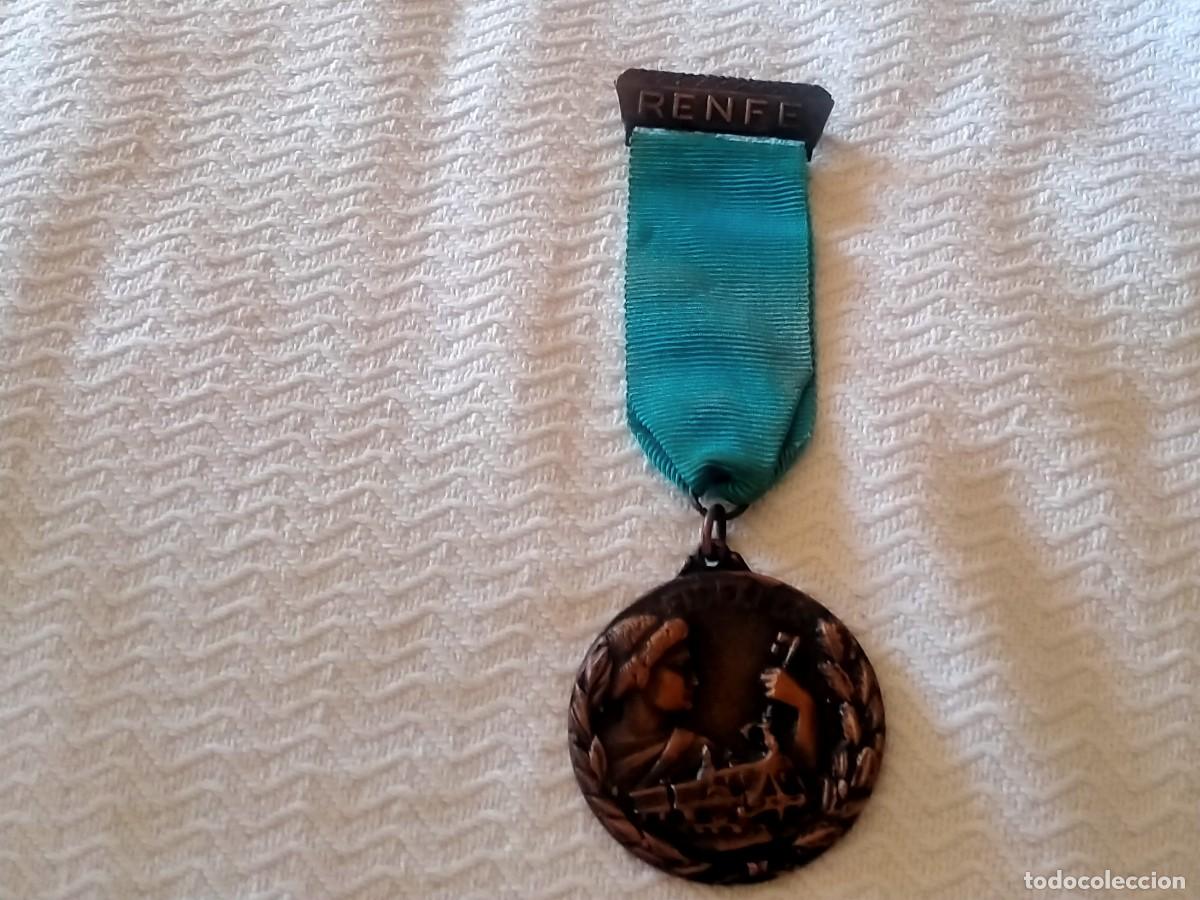 Medallas tem&aacute;ticas: medalla de renfe muy bonita