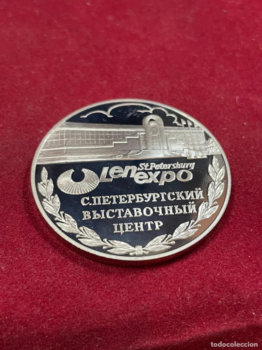 Medallas tem&aacute;ticas: Medalla Lenexpo San Petersburgo &laquo;За трудолюбие и искусство&raquo; СПМД Rusia