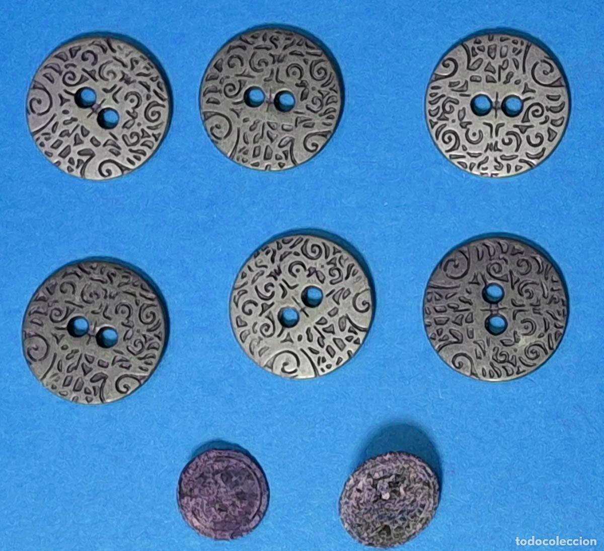Medallas tem&aacute;ticas: 8 botones primera parte del XX, Reino Unido