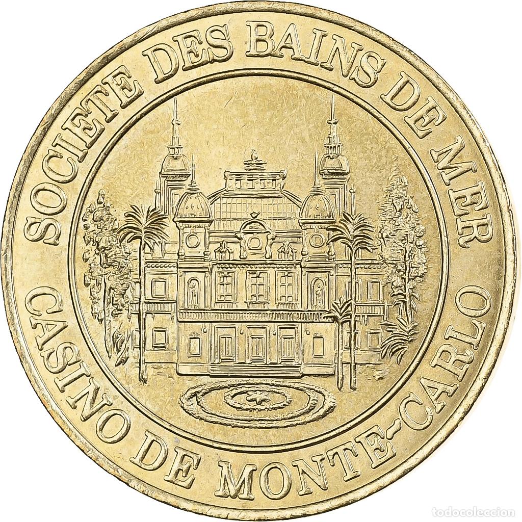 Medallas tem&aacute;ticas: [#134479] M&oacute;naco, Casino Token, Casino Monte-Carlo, 50 centimes, 2001-2002, MDP, Lat&oacute;n