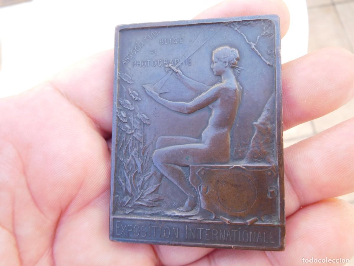Medaglie tematiche: Medalla de bronce. Association belge de photographie 1896. Fernand Dubois