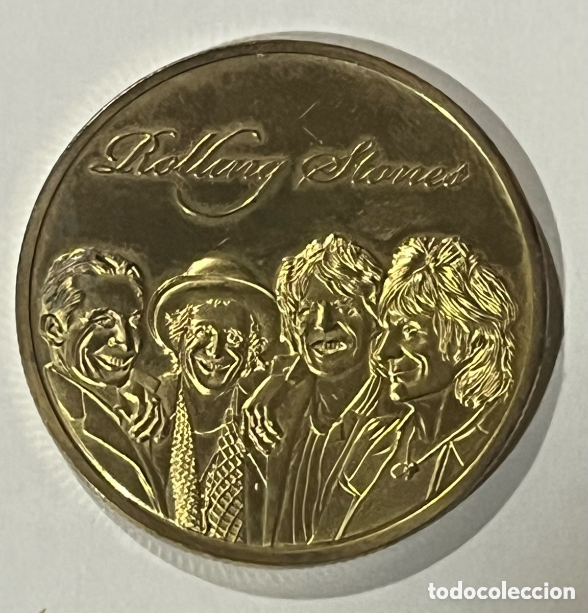 Medallas tem&aacute;ticas: MONEDA CONMEMORATIVA DE ROLLING STONES (1962 - 2014) - Foto 2