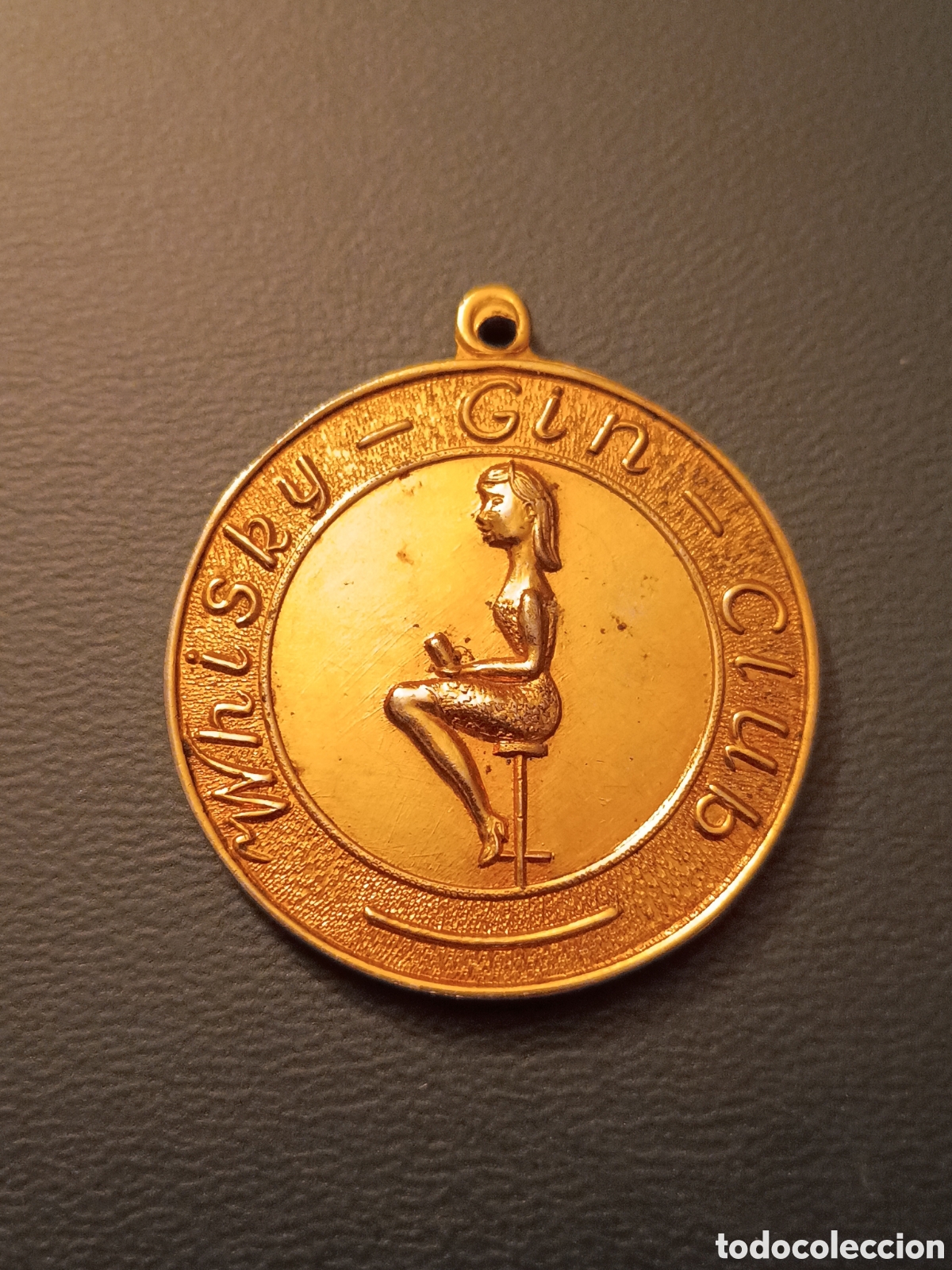 Medallas tem&aacute;ticas: MEDALLA WHISKY GIN CLUB