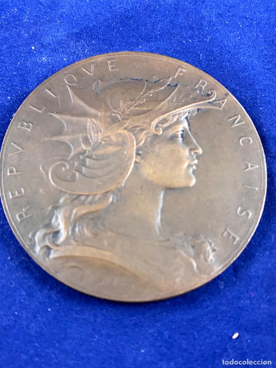 Medallas tem&aacute;ticas: Medalla Militar Francia Concours De Tir Daniel Dupuis c. 1905 Ministre De La Guerre 50mm. Muy Bueno