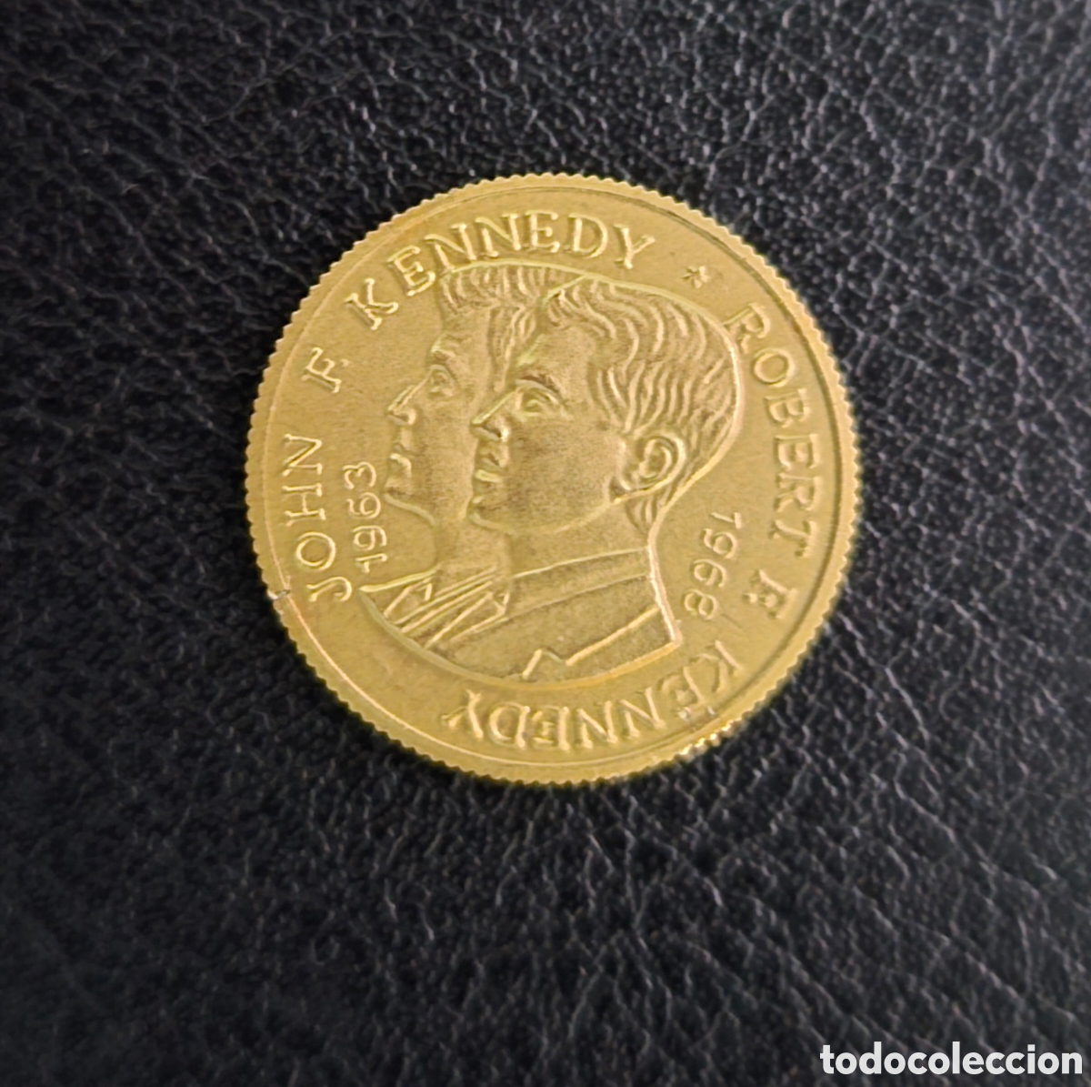 Medallas tem&aacute;ticas: John F. Kennedy 1963 &ndash; medalla de oro &ndash; &aacute;guila presidencial &ndash; JFK