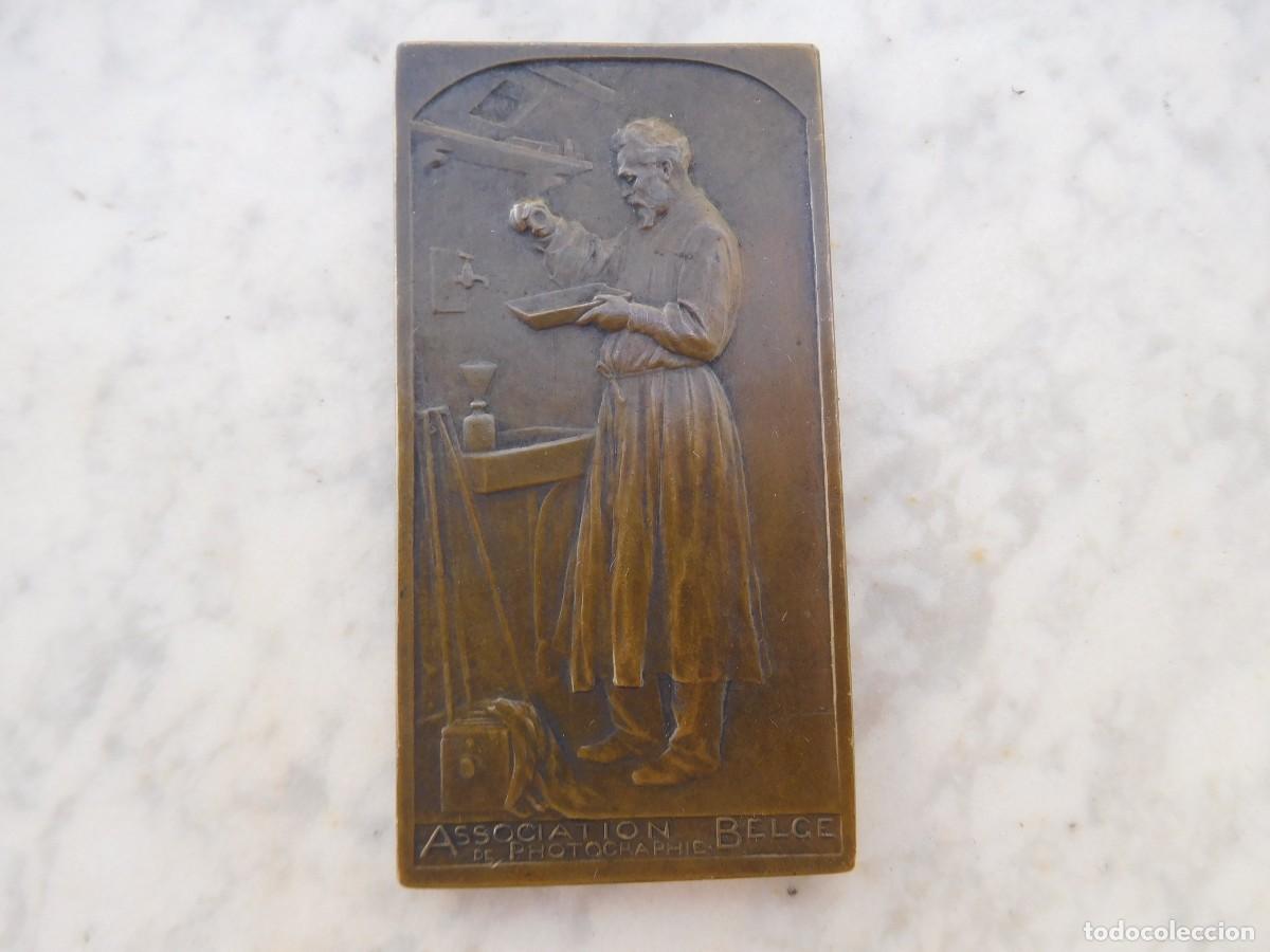 Medallas tem&aacute;ticas: Medalla de bronce G. Devreese. Association belge de photographie 1905 Liege