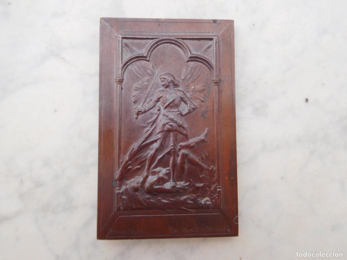 Medallas tem&aacute;ticas: Medalla de bronce. CH. Van Der Stappen. Exposition Bruxelles 1897