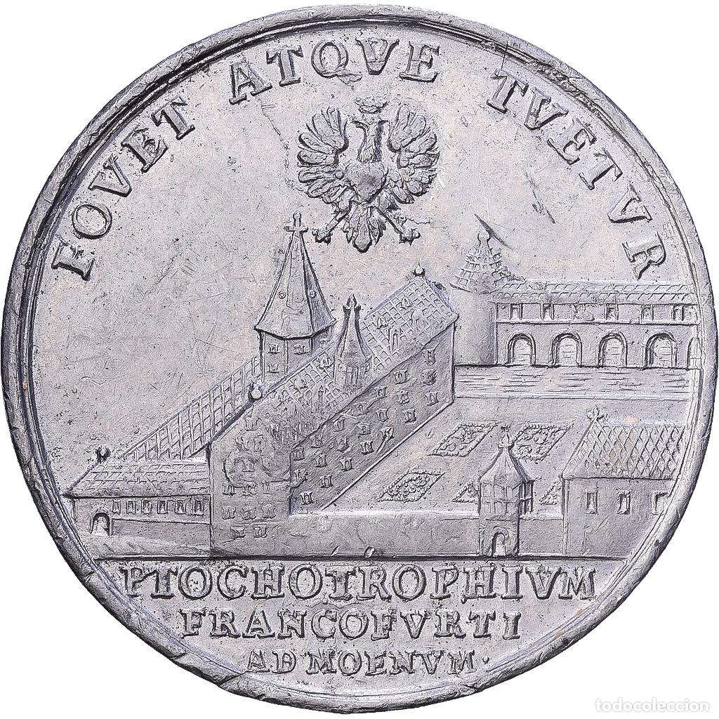 Medallas tem&aacute;ticas: [#1215642] Alemania, medalla, Fran&ccedil;ois II, Ville de Ratisbonne, Hojalata, Clich&eacute; Uniface
