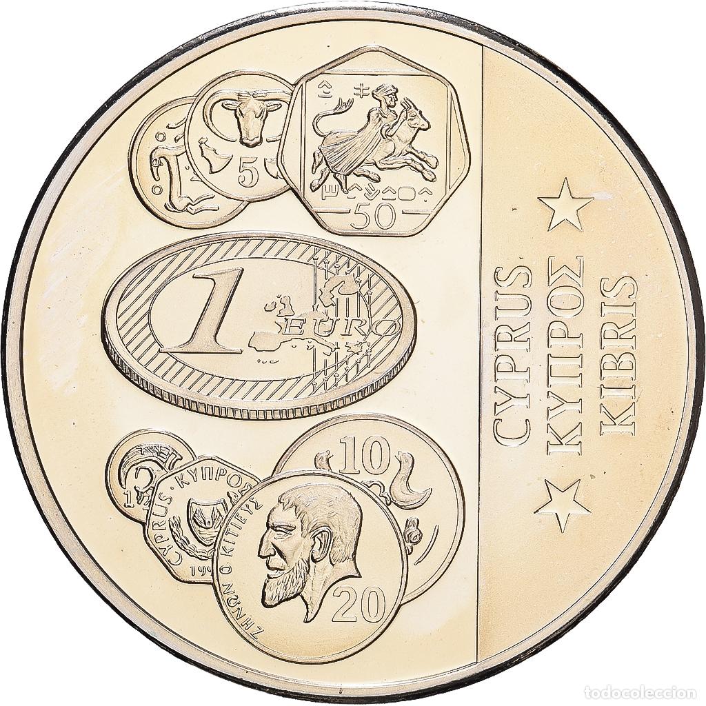 Medallas tem&aacute;ticas: [#1215696] Chipre, medalla, L'Europe, Cobre - n&iacute;quel, SC+