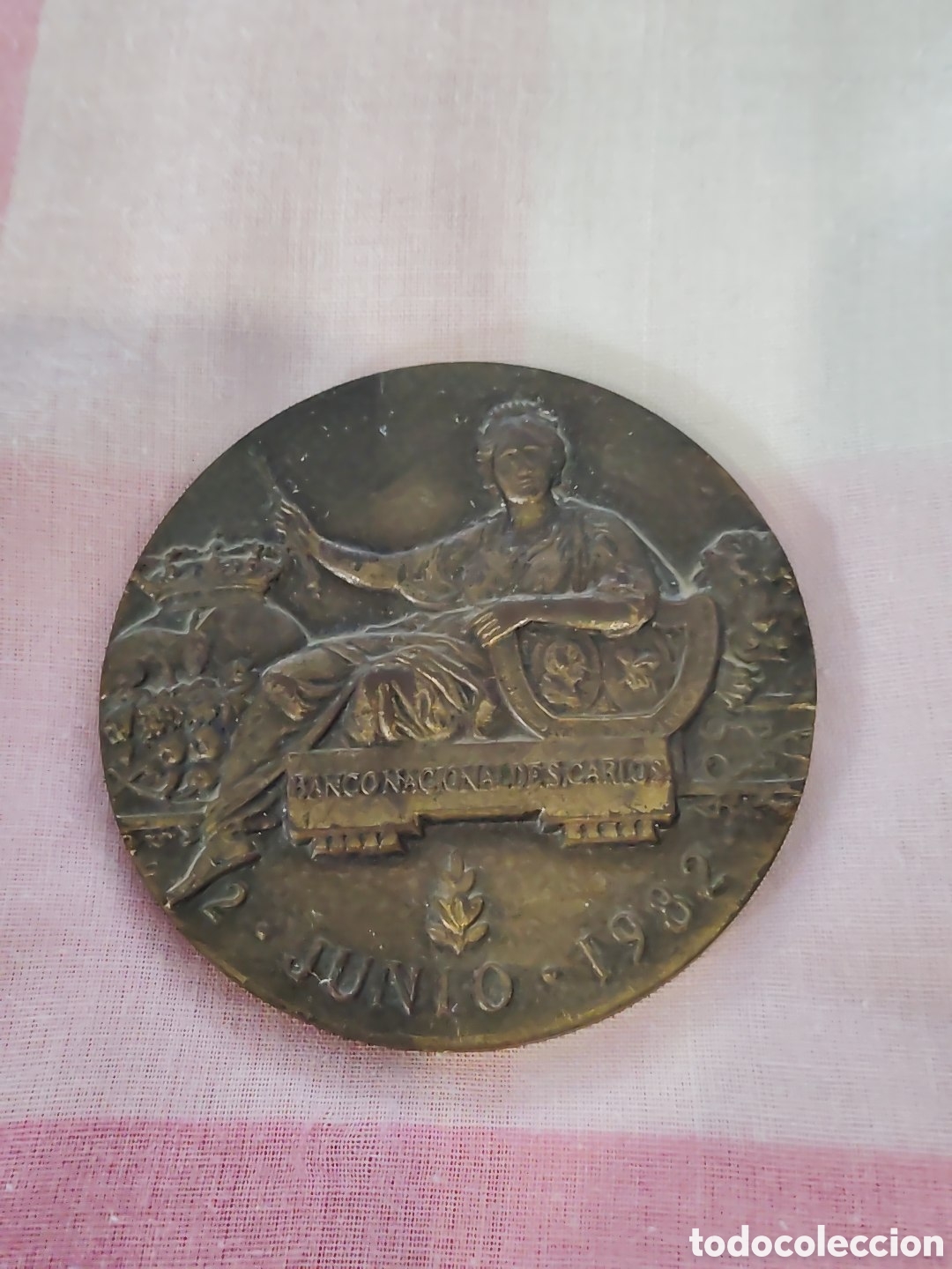 Medallas tem&aacute;ticas: Moneda del bicentenario del Banco de Espa&ntilde;a. 1782-1992. F.N.M.T.