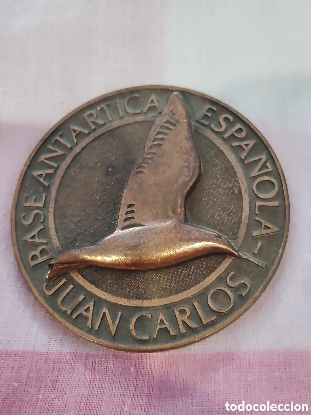 Medallas tem&aacute;ticas: Base Ant&aacute;rtica Espa&ntilde;ola. 1988-1989
