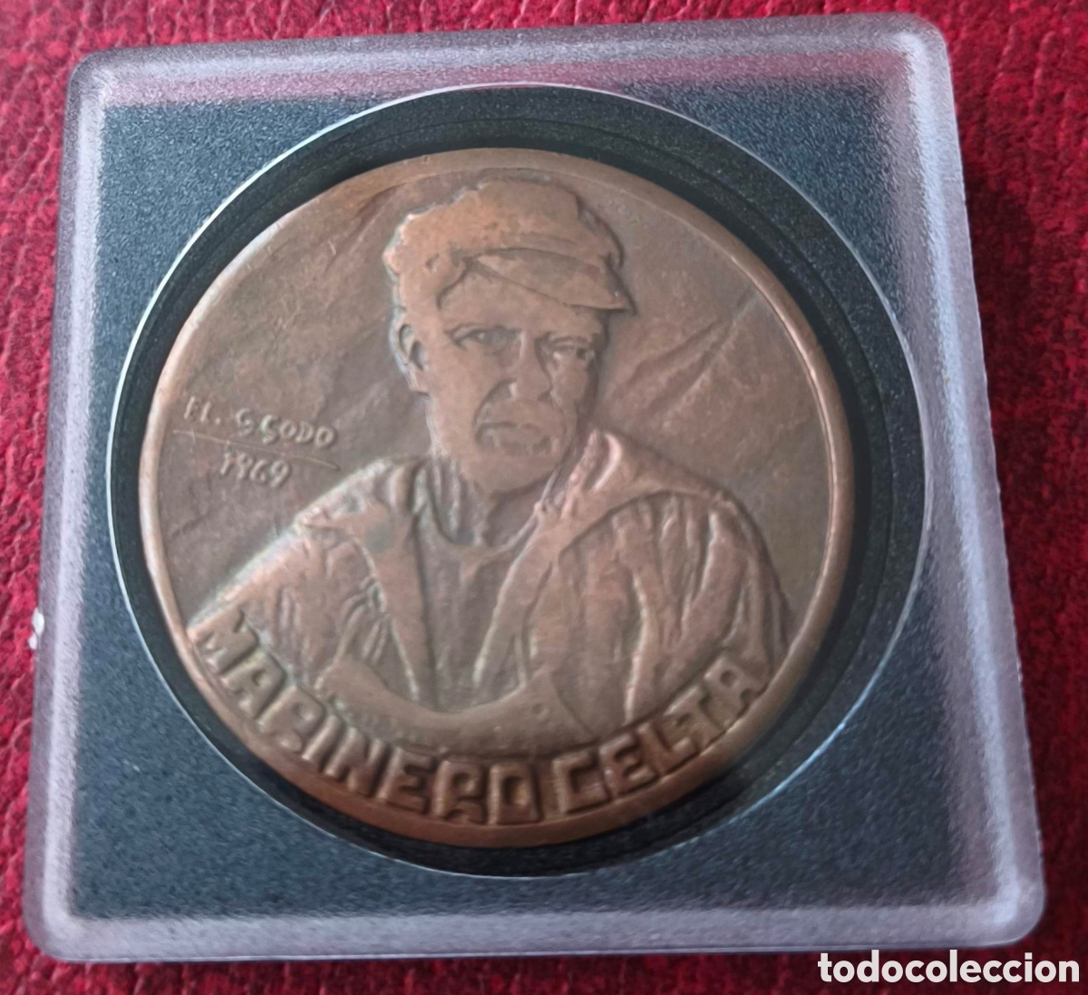 Medallas tem&aacute;ticas: Espa&ntilde;a. 1984. Marinero celta - Foto 2