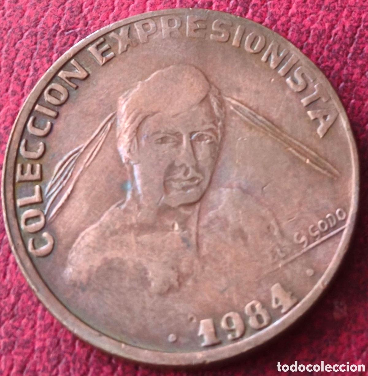 Medallas tem&aacute;ticas: Espa&ntilde;a. 1984. Marinero celta - Foto 3