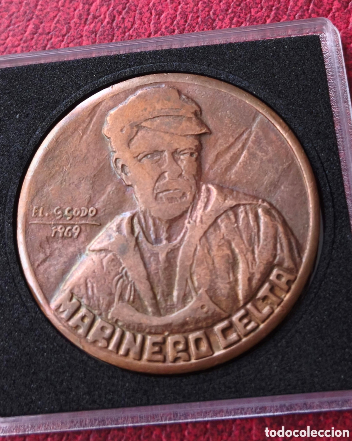Medallas tem&aacute;ticas: Espa&ntilde;a. 1984. Marinero celta